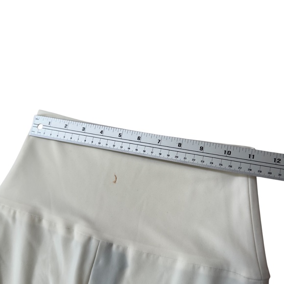 Norma Kamali Straight Antique White Midi Womens Skirt Size XSmall - Picture 3 of 8